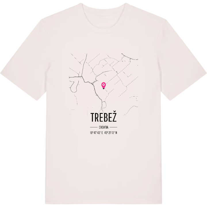 Trebež karta t-shirt – t-shirt från PinShirt