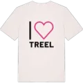 Jag älskar Treel t-shirt stort tryck