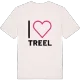 Jag älskar Treel t-shirt stort tryck