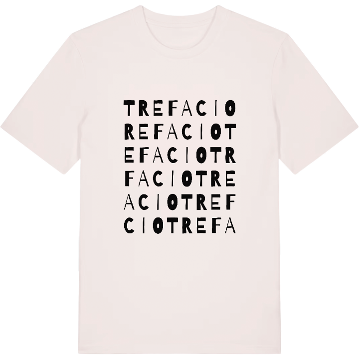 Trefacio ordlek t-shirt – t-shirt från PinShirt