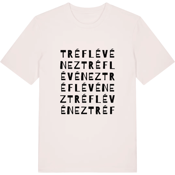 Tréflévénez ordlek t-shirt – t-shirt från PinShirt
