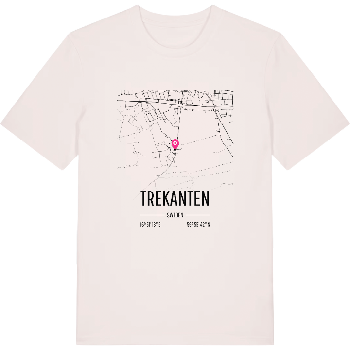 Trekanten karta t-shirt – t-shirt från PinShirt