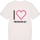 Jag älskar Třemošnice t-shirt stort tryck