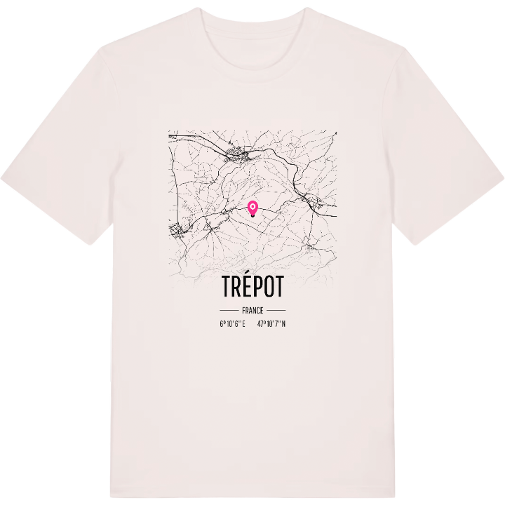Trépot karta t-shirt – t-shirt från PinShirt