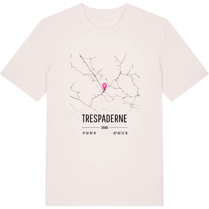 Trespaderne karta t-shirt – t-shirt från PinShirt