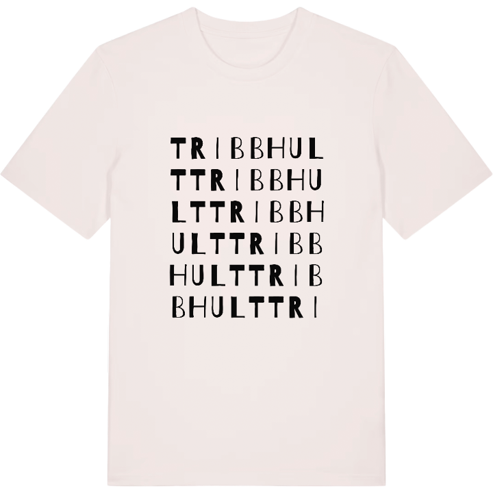 Tribbhult ordlek t-shirt – t-shirt från PinShirt