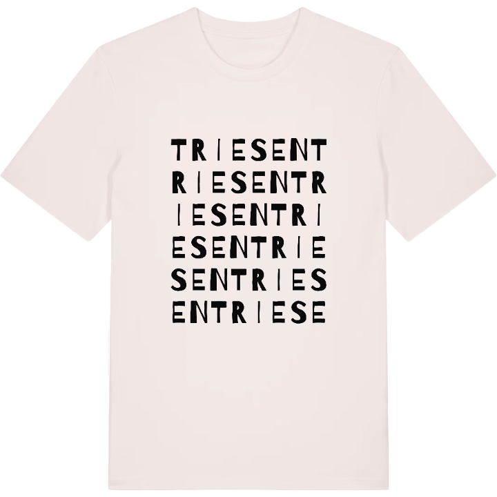 Triesen ordlek t-shirt – t-shirt från PinShirt
