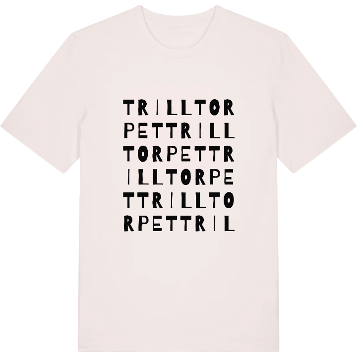 Trilltorpet ordlek t-shirt – t-shirt från PinShirt
