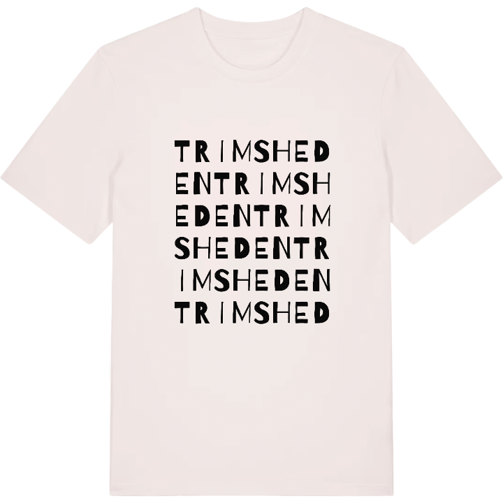 Trimsheden ordlek t-shirt – t-shirt från PinShirt