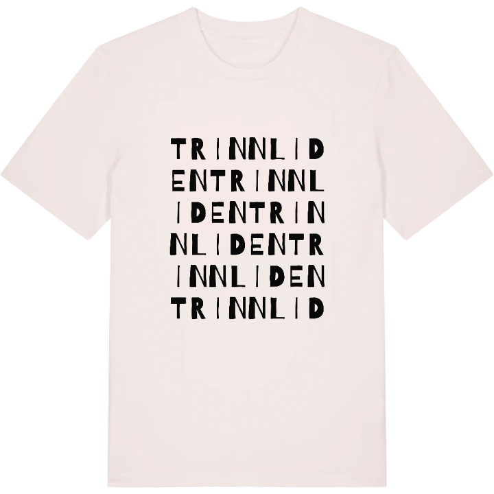 Trinnliden ordlek t-shirt – t-shirt från PinShirt
