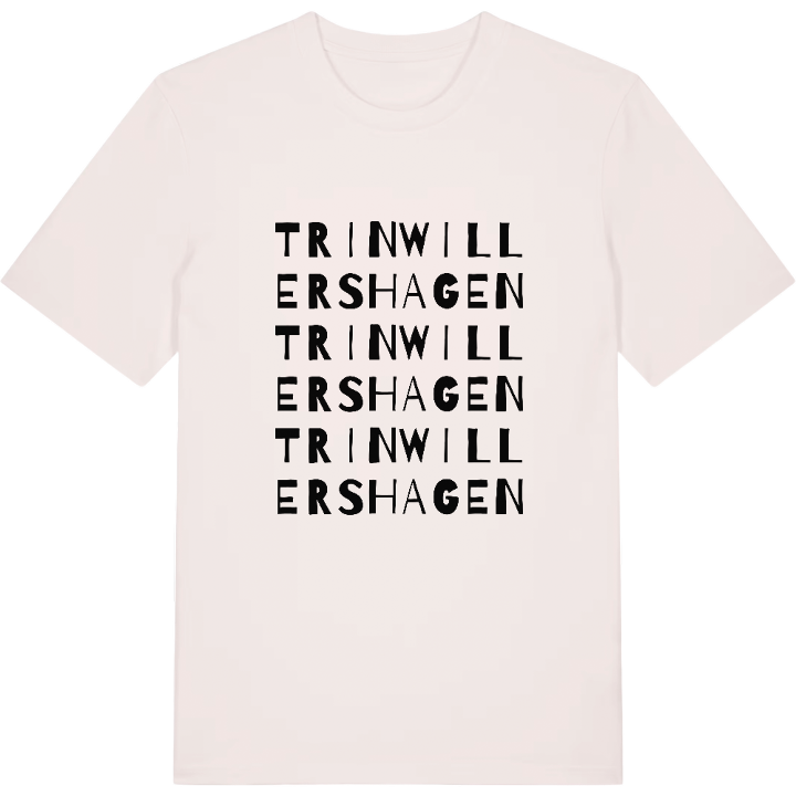 Trinwillershagen ordlek t-shirt – t-shirt från PinShirt