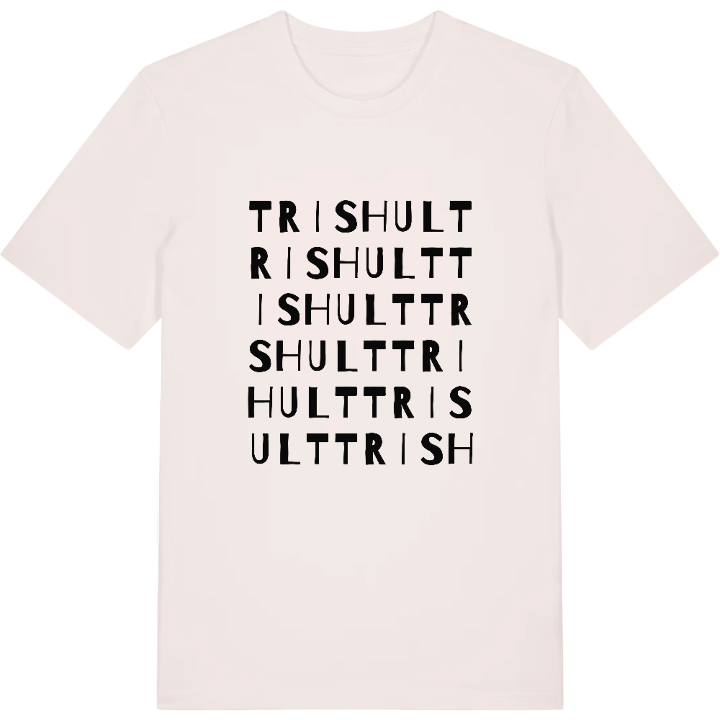 Trishult ordlek t-shirt – t-shirt från PinShirt