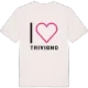 Jag älskar Trivigno t-shirt stort tryck