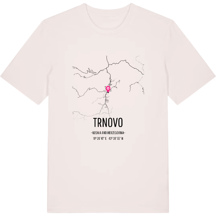 Trnovo karta t-shirt – t-shirt från PinShirt