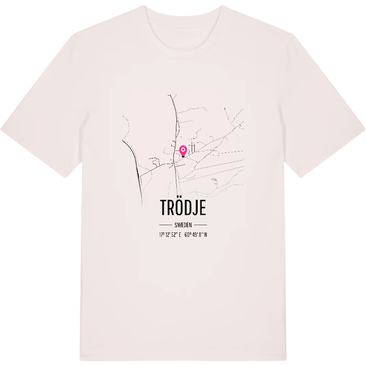 Trödje karta t-shirt – t-shirt från PinShirt