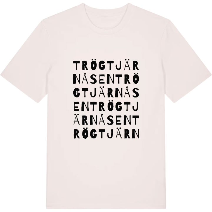 Trögtjärnåsen ordlek t-shirt – t-shirt från PinShirt