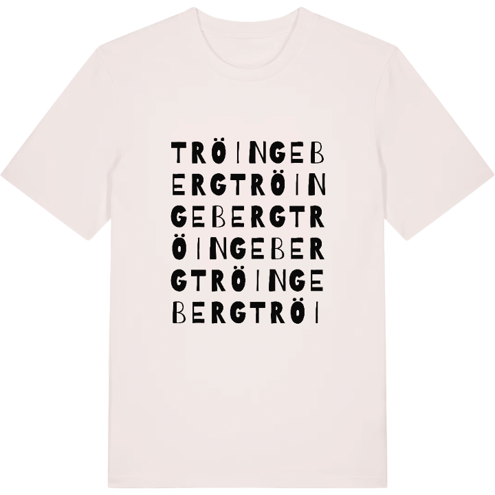 Tröingeberg ordlek t-shirt – t-shirt från PinShirt
