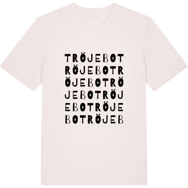 Tröjebo ordlek t-shirt – t-shirt från PinShirt