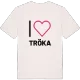 Jag älskar Tröka t-shirt stort tryck
