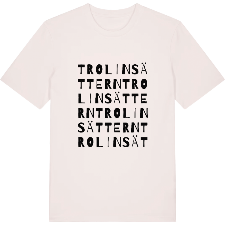 Trolinsättern ordlek t-shirt – t-shirt från PinShirt