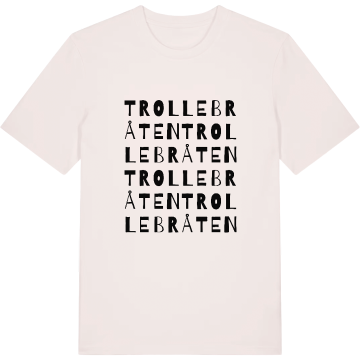 Trollebråten ordlek t-shirt – t-shirt från PinShirt