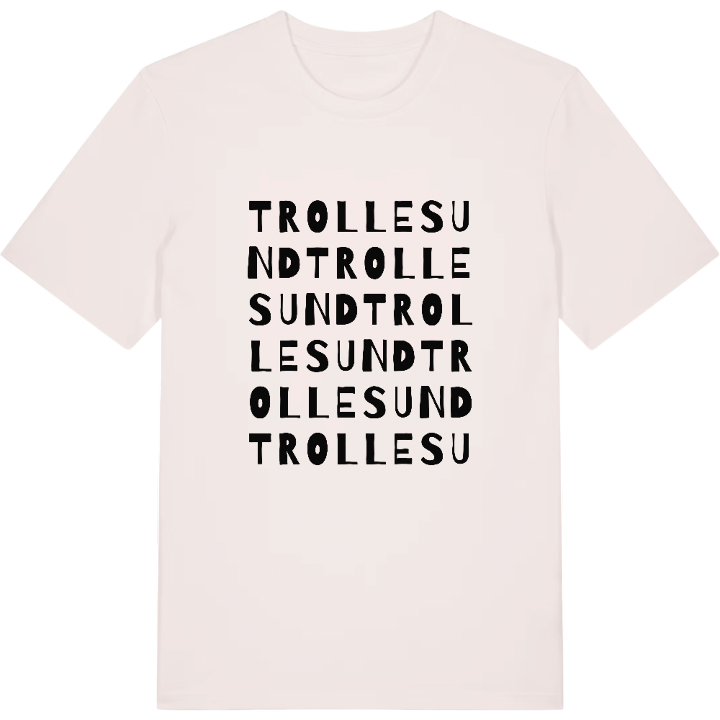 Trollesund ordlek t-shirt – t-shirt från PinShirt