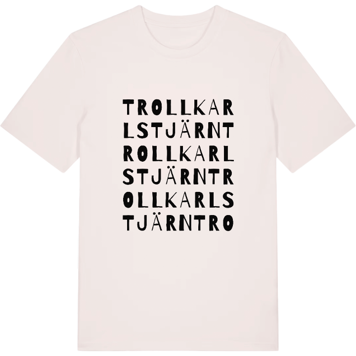 Trollkarlstjärn ordlek t-shirt – t-shirt från PinShirt