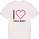 Jag älskar Trollriket t-shirt stort tryck