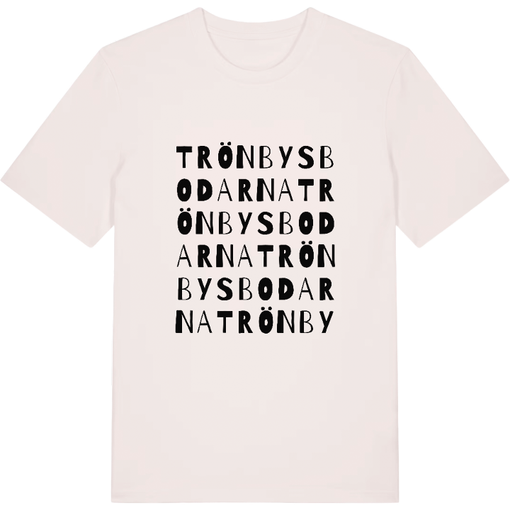 Trönbysbodarna ordlek t-shirt – t-shirt från PinShirt