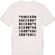 Troneröd ordlek t-shirt