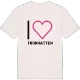 Jag älskar Tronhatten t-shirt stort tryck