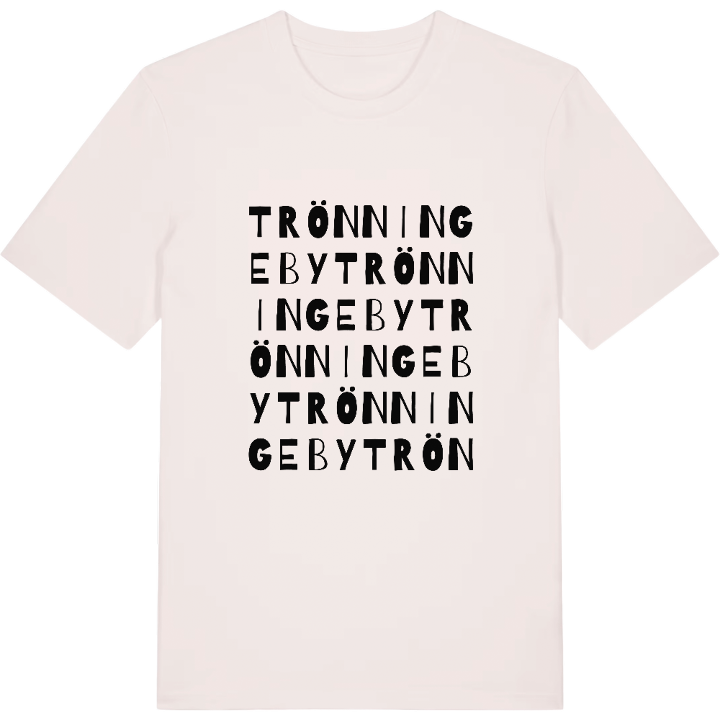 Trönningeby ordlek t-shirt – t-shirt från PinShirt
