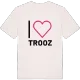 Jag älskar Trooz t-shirt stort tryck