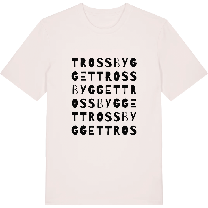 Trossbygget ordlek t-shirt – t-shirt från PinShirt
