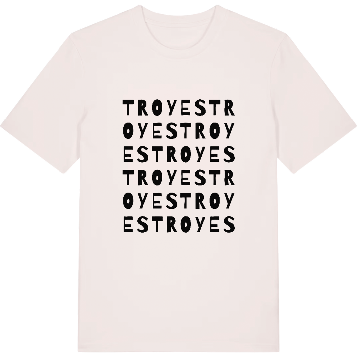 Troyes ordlek t-shirt – t-shirt från PinShirt