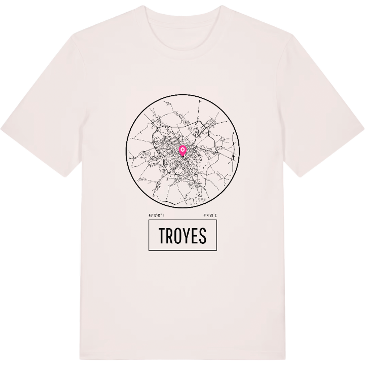 Troyes t-shirt – t-shirt från PinShirt