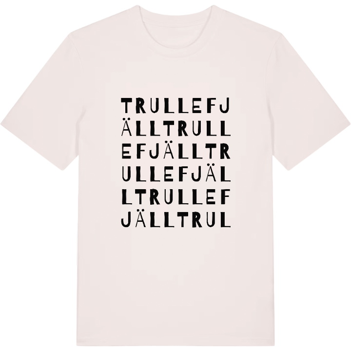 Trullefjäll ordlek t-shirt – t-shirt från PinShirt
