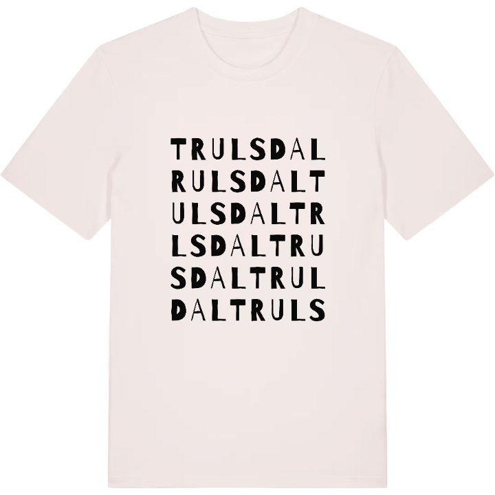 Trulsdal ordlek t-shirt – t-shirt från PinShirt