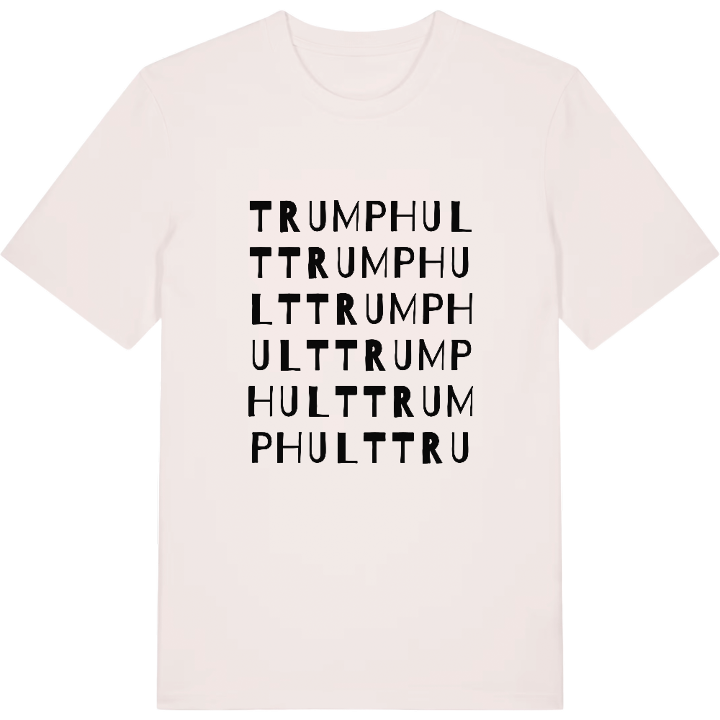 Trumphult ordlek t-shirt – t-shirt från PinShirt