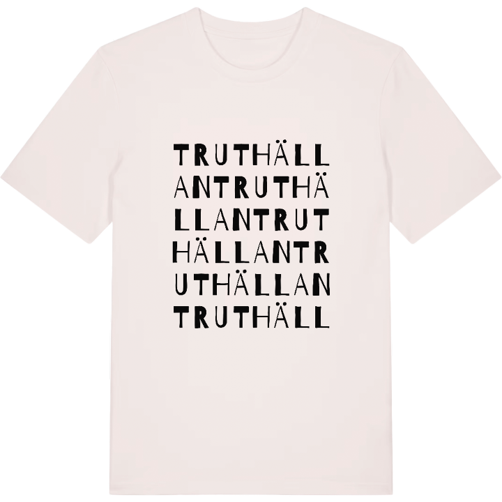 Truthällan ordlek t-shirt – t-shirt från PinShirt