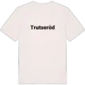 Trutseröd fetstil t-shirt