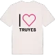 Jag älskar Truyes t-shirt stort tryck