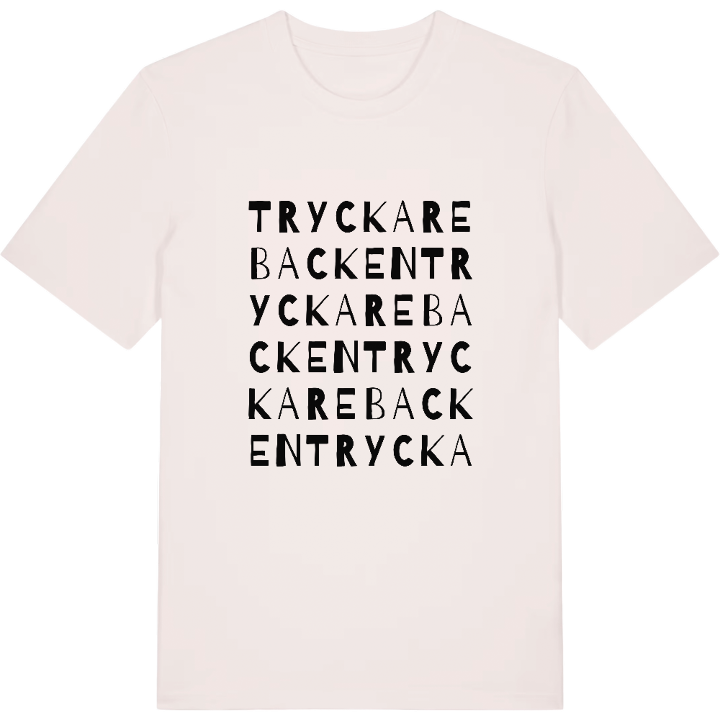 Tryckarebacken ordlek t-shirt – t-shirt från PinShirt
