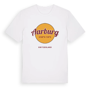 Aarburg cirkel t-shirt – ekologisk bomull t-shirt från Pinshirt