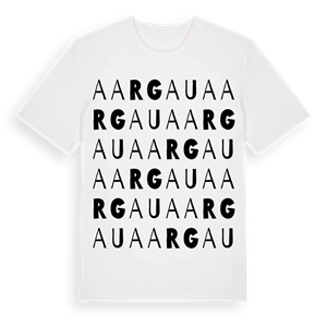 Aargau ordlek t-shirt – ekologisk bomull t-shirt från Pinshirt