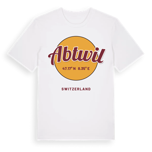 Abtwil cirkel t-shirt – ekologisk bomull t-shirt från Pinshirt
