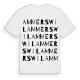 Ammerswil ordlek t-shirt