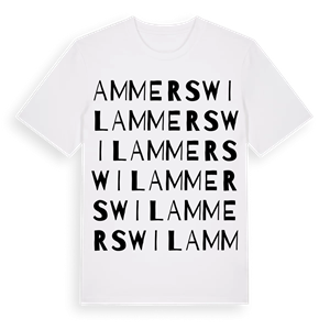 Ammerswil ordlek t-shirt – ekologisk bomull t-shirt från Pinshirt