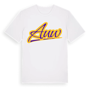 Auw baseball t-shirt – ekologisk bomull t-shirt från Pinshirt
