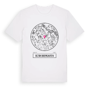 Bezirk Bremgarten t-shirt – ekologisk bomull t-shirt från Pinshirt